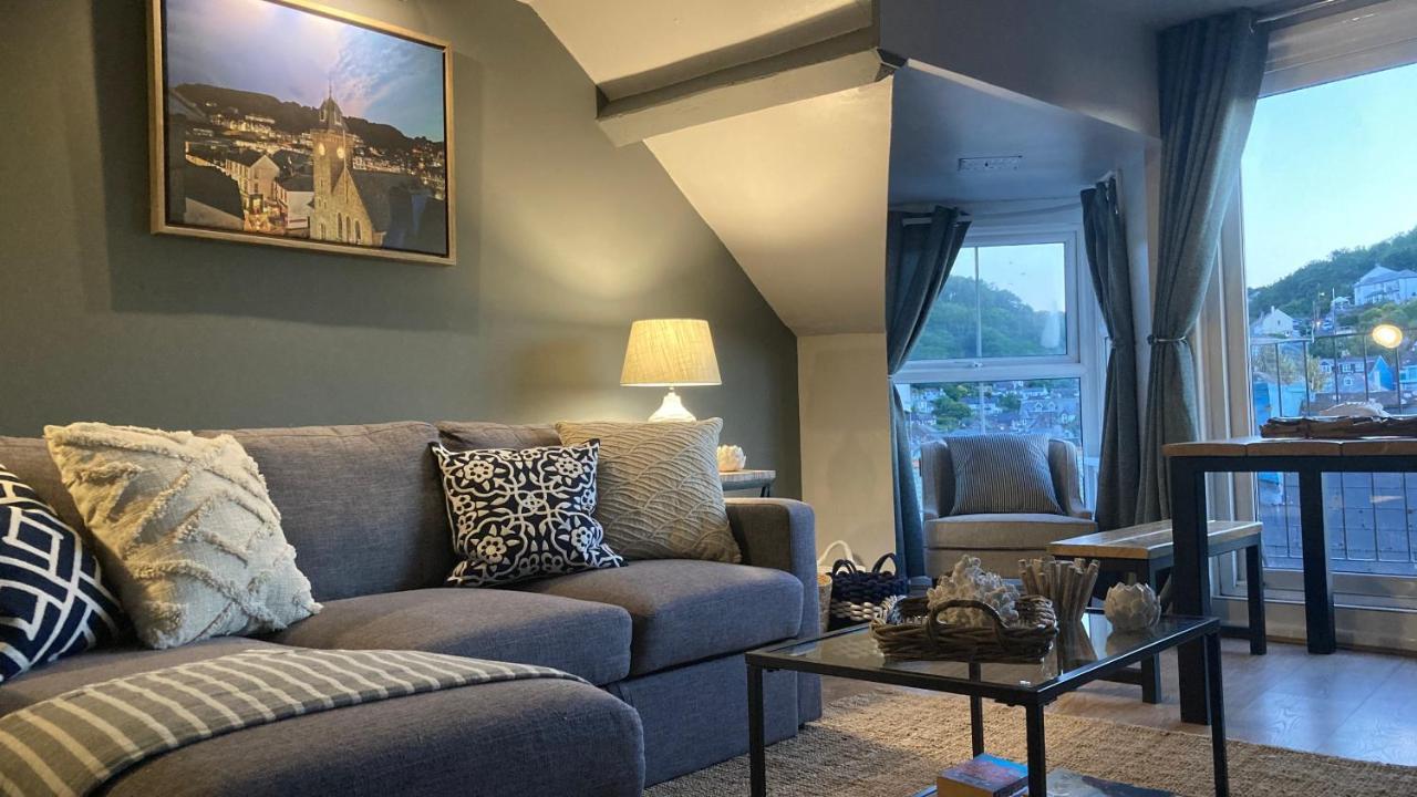 Looe With A View - Entire Apartment With Free Allocated Parking Exterior foto